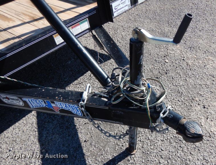image for item DJ7276 2016 Texas Bragg utility trailer