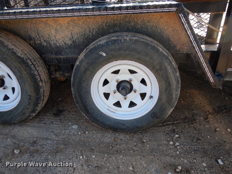 image for item DJ7276 2016 Texas Bragg utility trailer