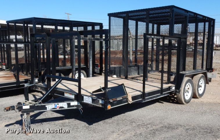 image for item DJ7277 2017 Texas Bragg utility trailer