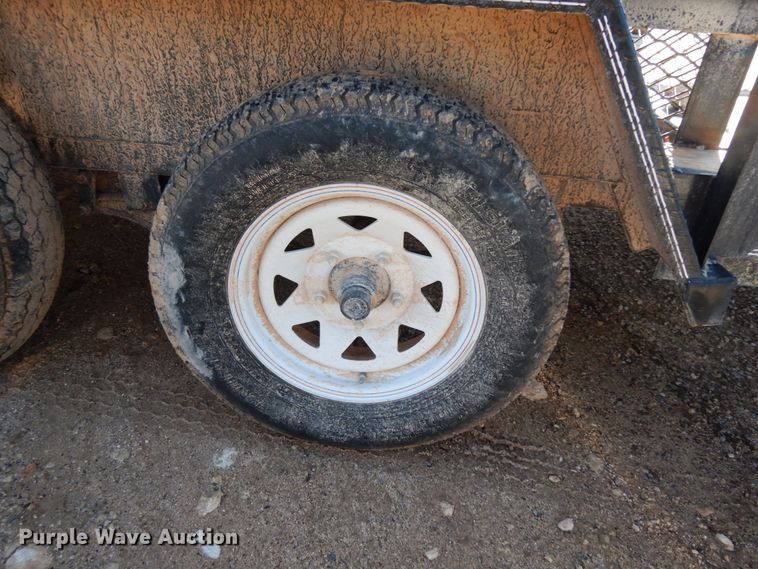 image for item DJ7277 2017 Texas Bragg utility trailer