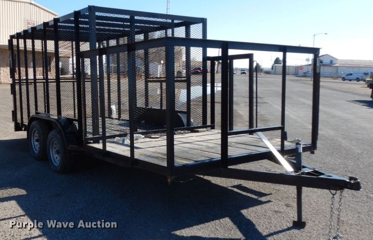 image for item DJ7278 2019 C&M utility trailer