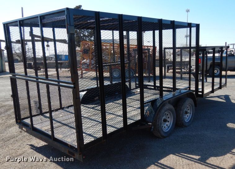image for item DJ7278 2019 C&M utility trailer