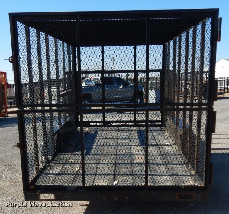 image for item DJ7278 2019 C&M utility trailer