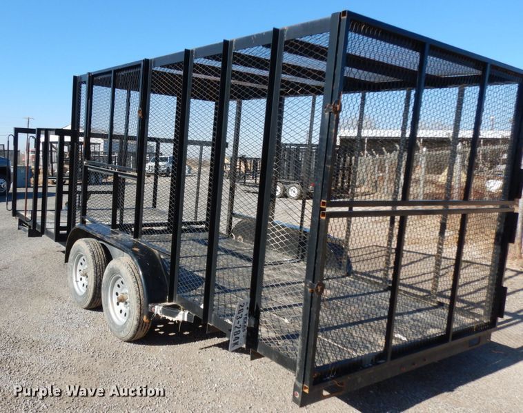 image for item DJ7278 2019 C&M utility trailer