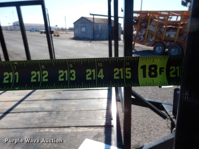 image for item DJ7278 2019 C&M utility trailer