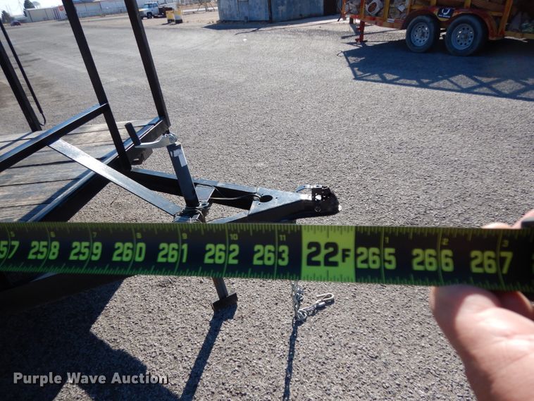 image for item DJ7278 2019 C&M utility trailer