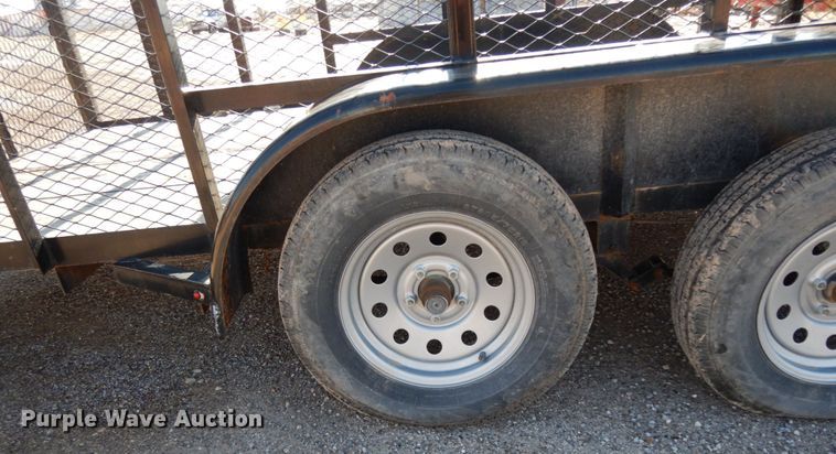 image for item DJ7278 2019 C&M utility trailer