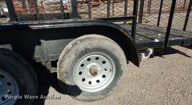 image for item DJ7278 2019 C&M utility trailer