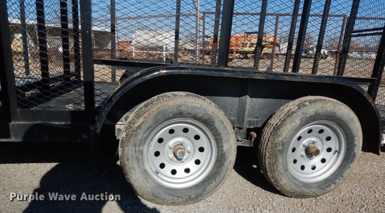 image for item DJ7278 2019 C&M utility trailer