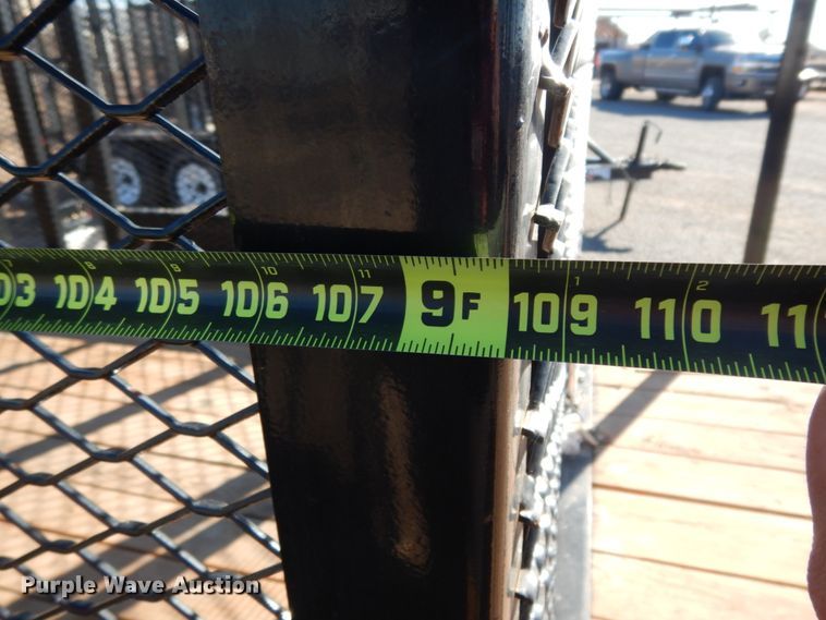 image for item DJ7279 2017 Texas Bragg utility trailer