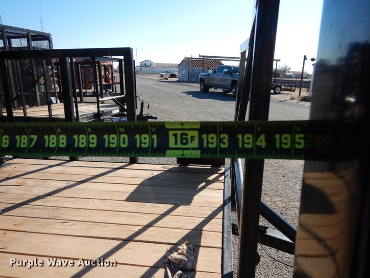 image for item DJ7279 2017 Texas Bragg utility trailer