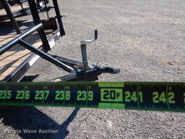 image for item DJ7279 2017 Texas Bragg utility trailer