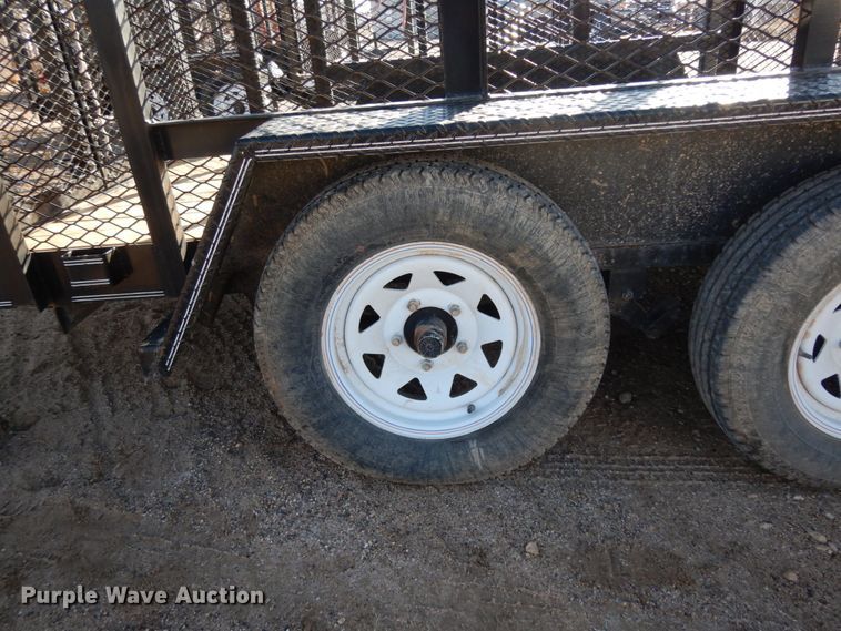 image for item DJ7279 2017 Texas Bragg utility trailer