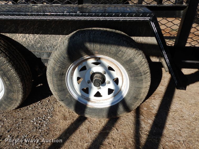 image for item DJ7279 2017 Texas Bragg utility trailer