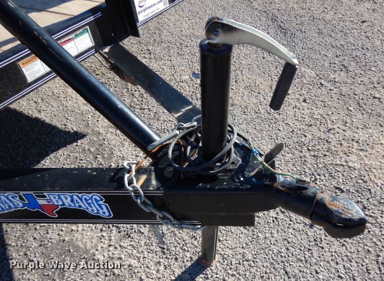 image for item DJ7280 2017 Texas Bragg utility trailer