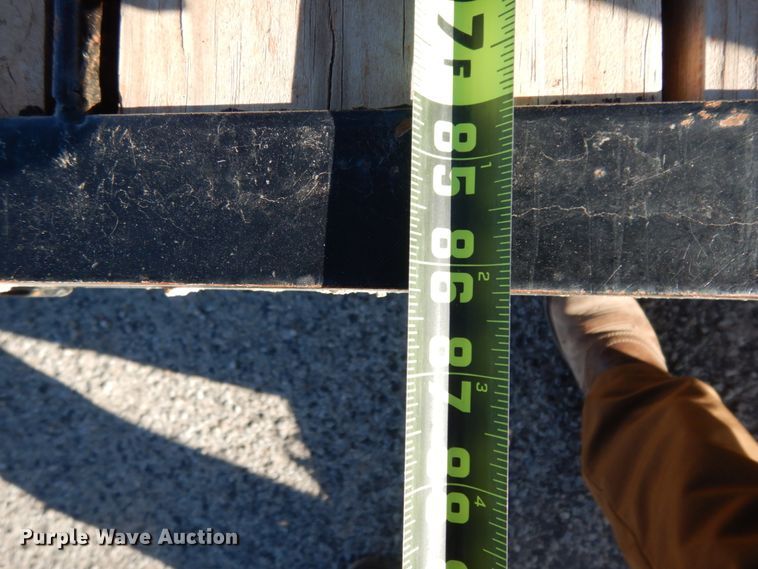 image for item DJ7280 2017 Texas Bragg utility trailer