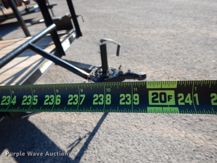 image for item DJ7280 2017 Texas Bragg utility trailer