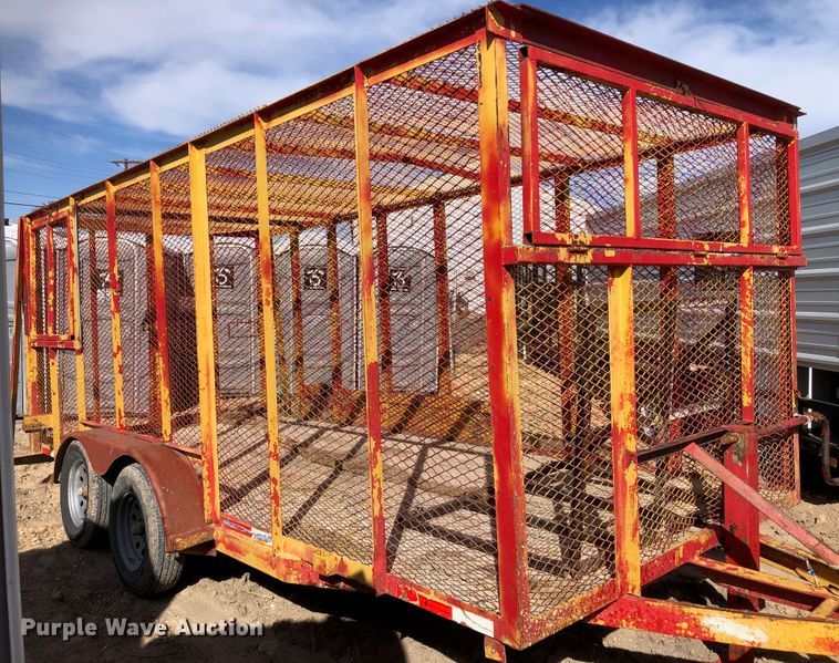 image for item DJ7282 2008 Norris utility trailer