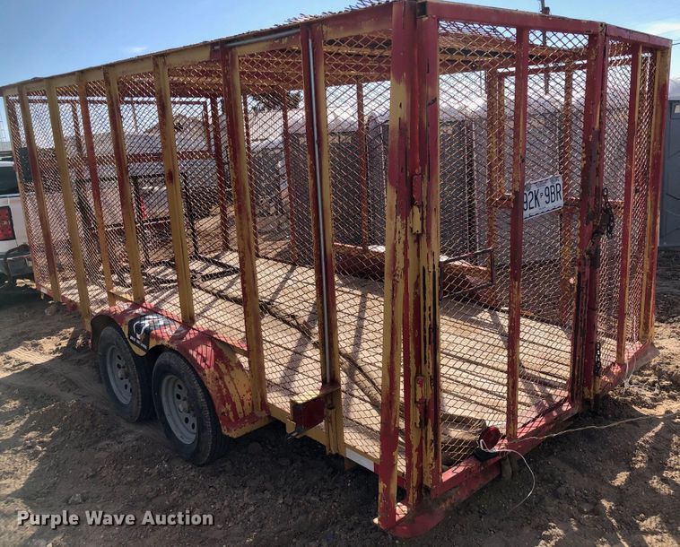 image for item DJ7282 2008 Norris utility trailer