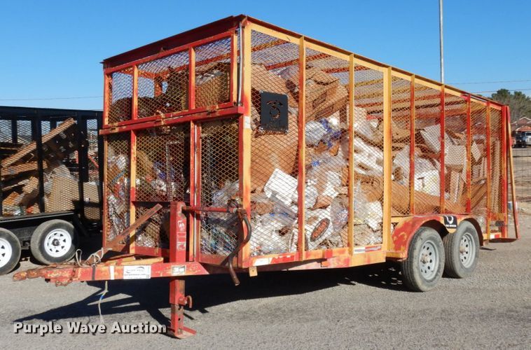 image for item DJ7282 2008 Norris utility trailer