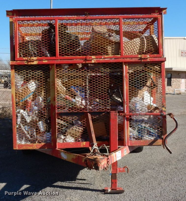 image for item DJ7282 2008 Norris utility trailer