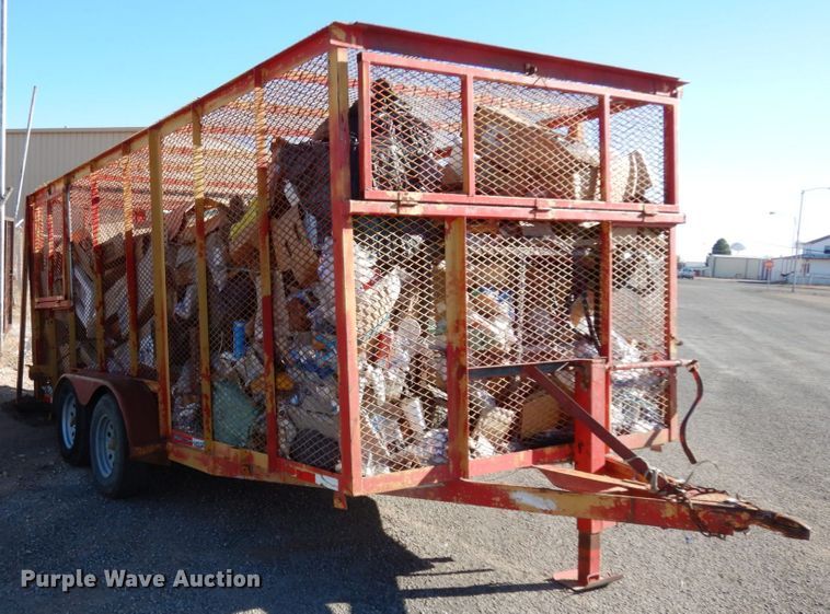 image for item DJ7282 2008 Norris utility trailer