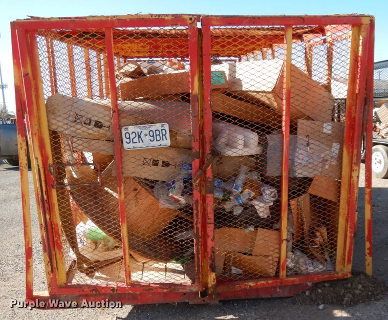 image for item DJ7282 2008 Norris utility trailer