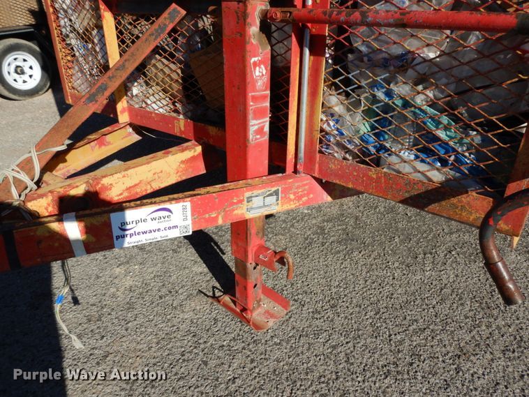 image for item DJ7282 2008 Norris utility trailer