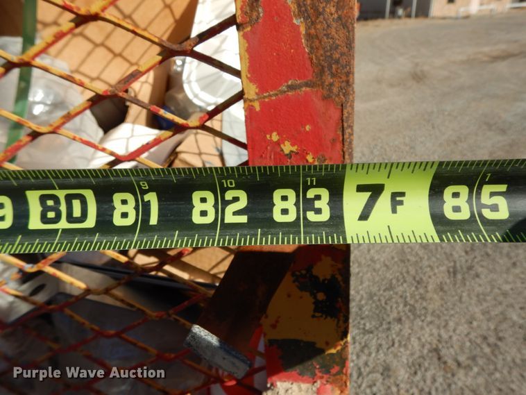 image for item DJ7282 2008 Norris utility trailer