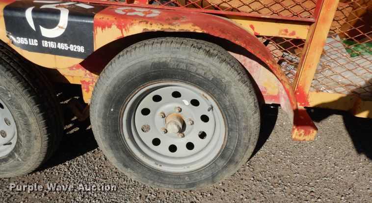 image for item DJ7282 2008 Norris utility trailer