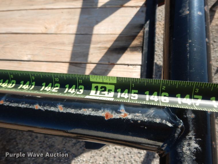 image for item DJ7283 2016 Texas Bragg utility trailer