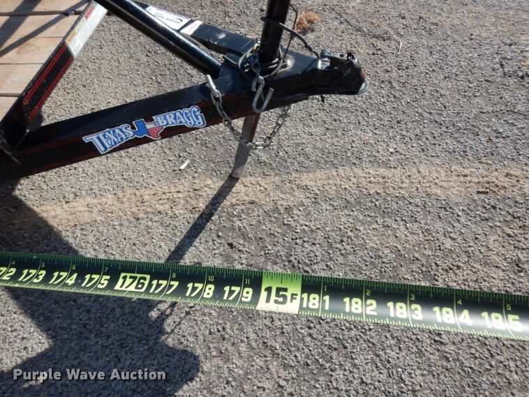 image for item DJ7283 2016 Texas Bragg utility trailer