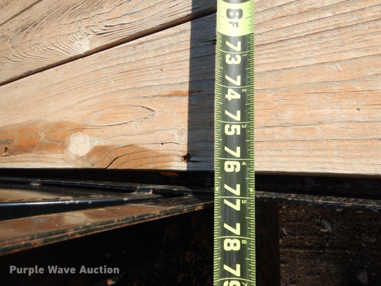 image for item DJ7283 2016 Texas Bragg utility trailer