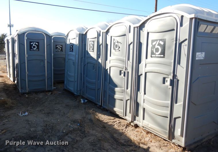 image for item DJ7284 (56) portable restrooms