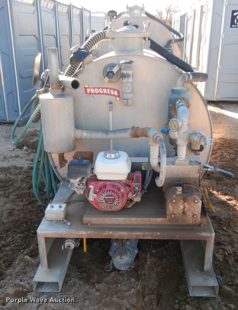 image for item DJ7289 Progress portable restroom vacuum tank