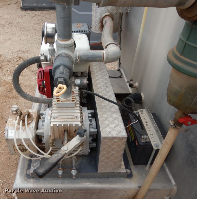 image for item DJ8223 Brenner 995 portable restroom vacuum tank