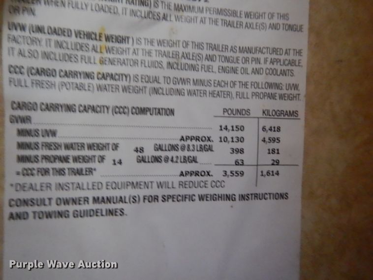 image for item DL2694 2006 Forest River Sierra 315BHT  camper