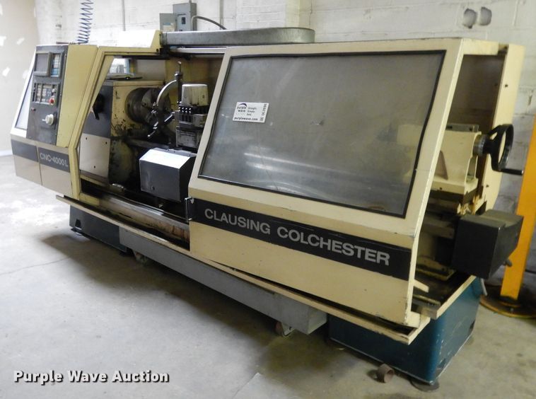 image for item DL2698 1986 Clausing Colchester CNC-4000L  lathe