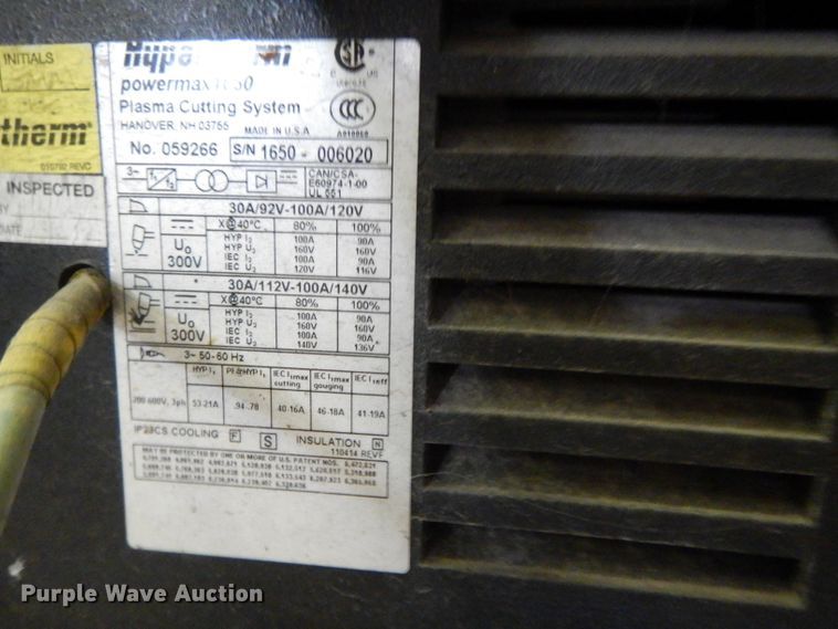 image for item DL2699 Dynatorch  plasma cutter