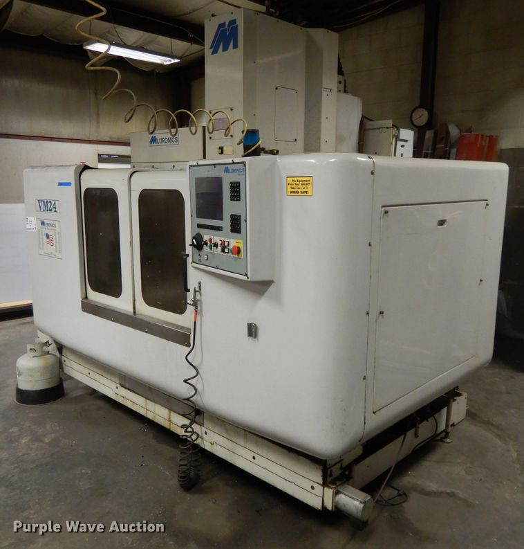 image for item DL2700 Milltronics VM24  Series D vertical machining center