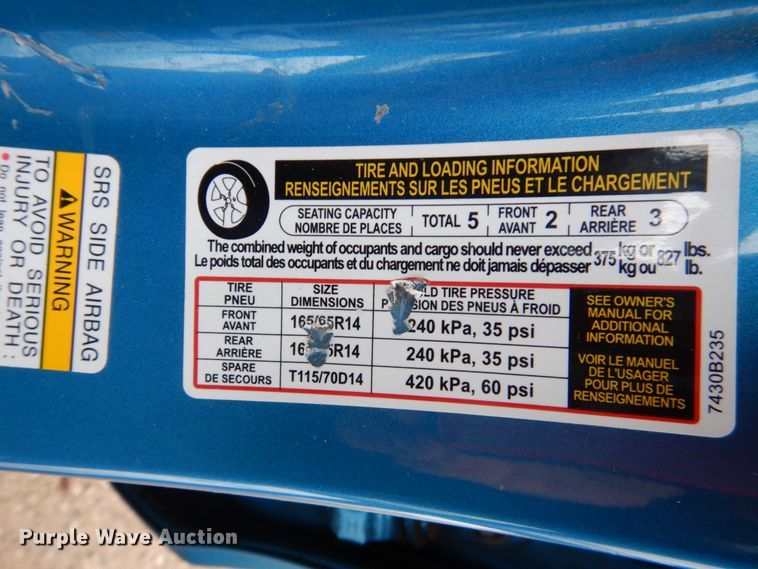 image for item FR9567 2015 Mitsubishi Mirage