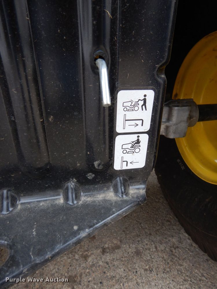 image for item FR9568 2019 John Deere E140  lawn mower