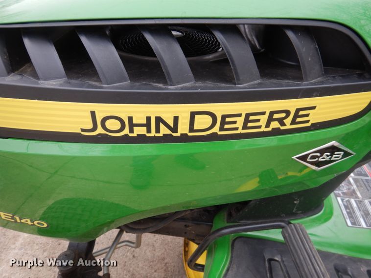image for item FR9568 2019 John Deere E140  lawn mower