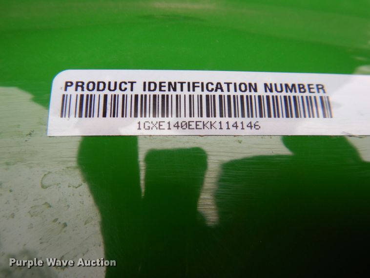 image for item FR9568 2019 John Deere E140  lawn mower