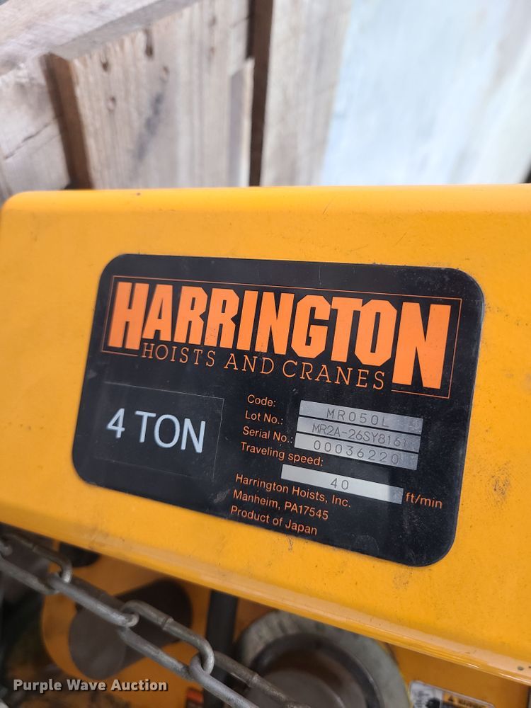 image for item FW9658 Straddle crane