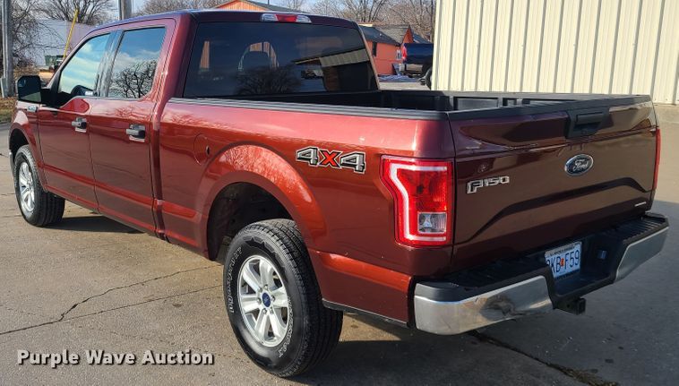 image for item FW9709 2015 Ford F150  SuperCrew pickup truck