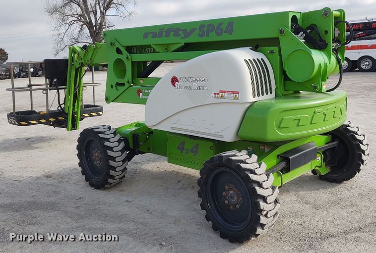 image for item FY9875 2014 Niftylift SP64D4X4  boom lift