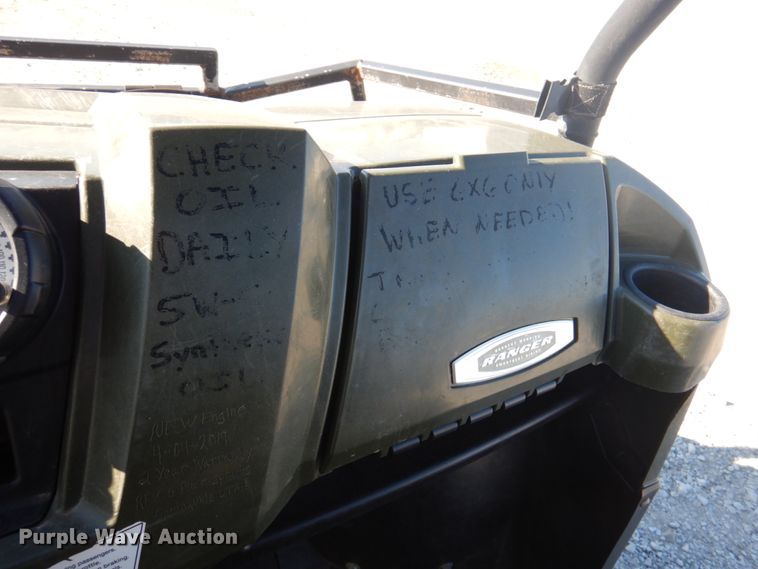 image for item GG9259 2011 Polaris Ranger 800EFI  utility vehicle