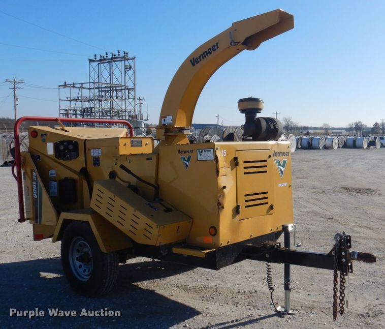 image for item GG9264 2012 Vermeer BC1000XL  wood chipper