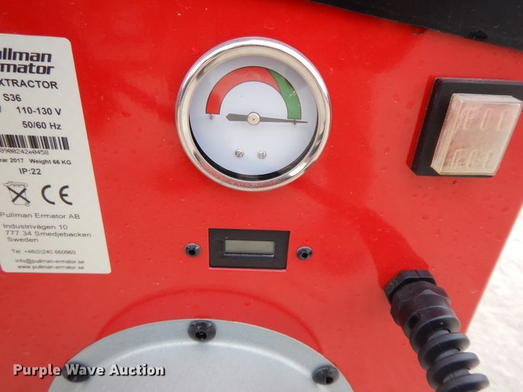 image for item GG9307 2017 Pullman S36  dust extractor